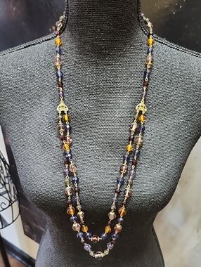 VINTAGE LCI MULTICOLOR NECKLACE